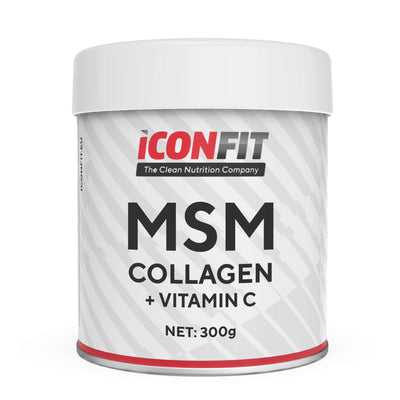 Iconfit MSM Kollageeni + C-vitamiini - Karpalo - Kevytkauppa.fi