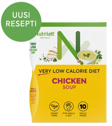 Nutrilett VLCD Kanakeitto (10kpl) - Kevytkauppa.fi