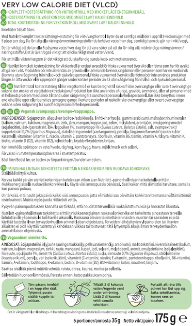 Nutrilett VLCD Sienikeitto (5kpl) - Kevytkauppa.fi