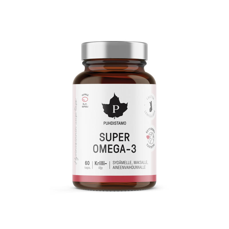 Puhdistamo Super Omega-3, 60 kaps - Kevytkauppa.fi