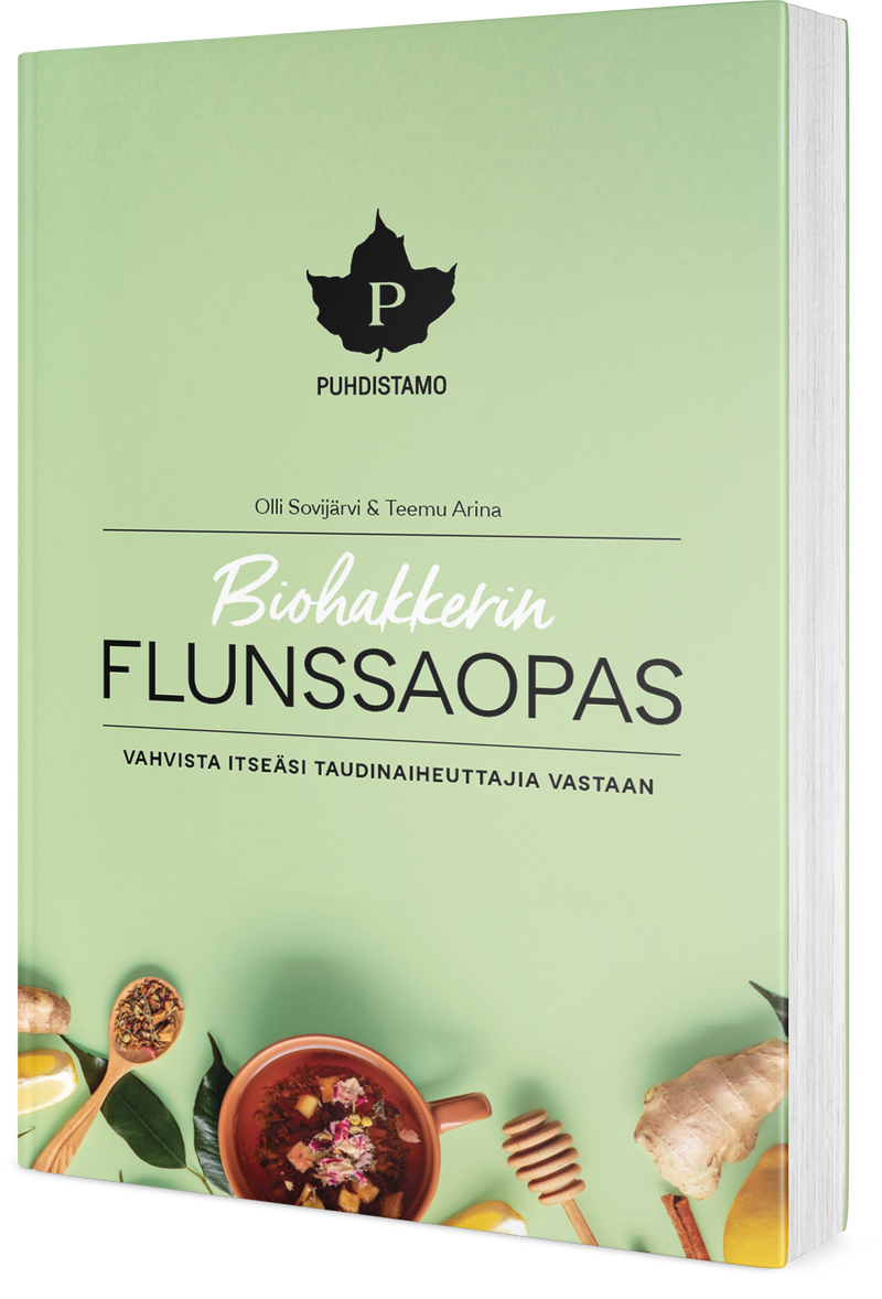 Biohakkerin Flunssaopas -kirja - Kevytkauppa.fi