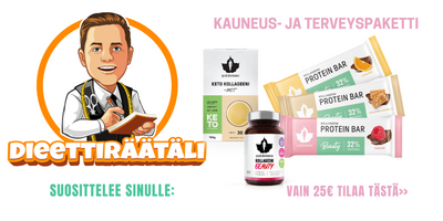 Dieettiräätälin Kauneus- ja Terveyspaketti - Kevytkauppa.fi
