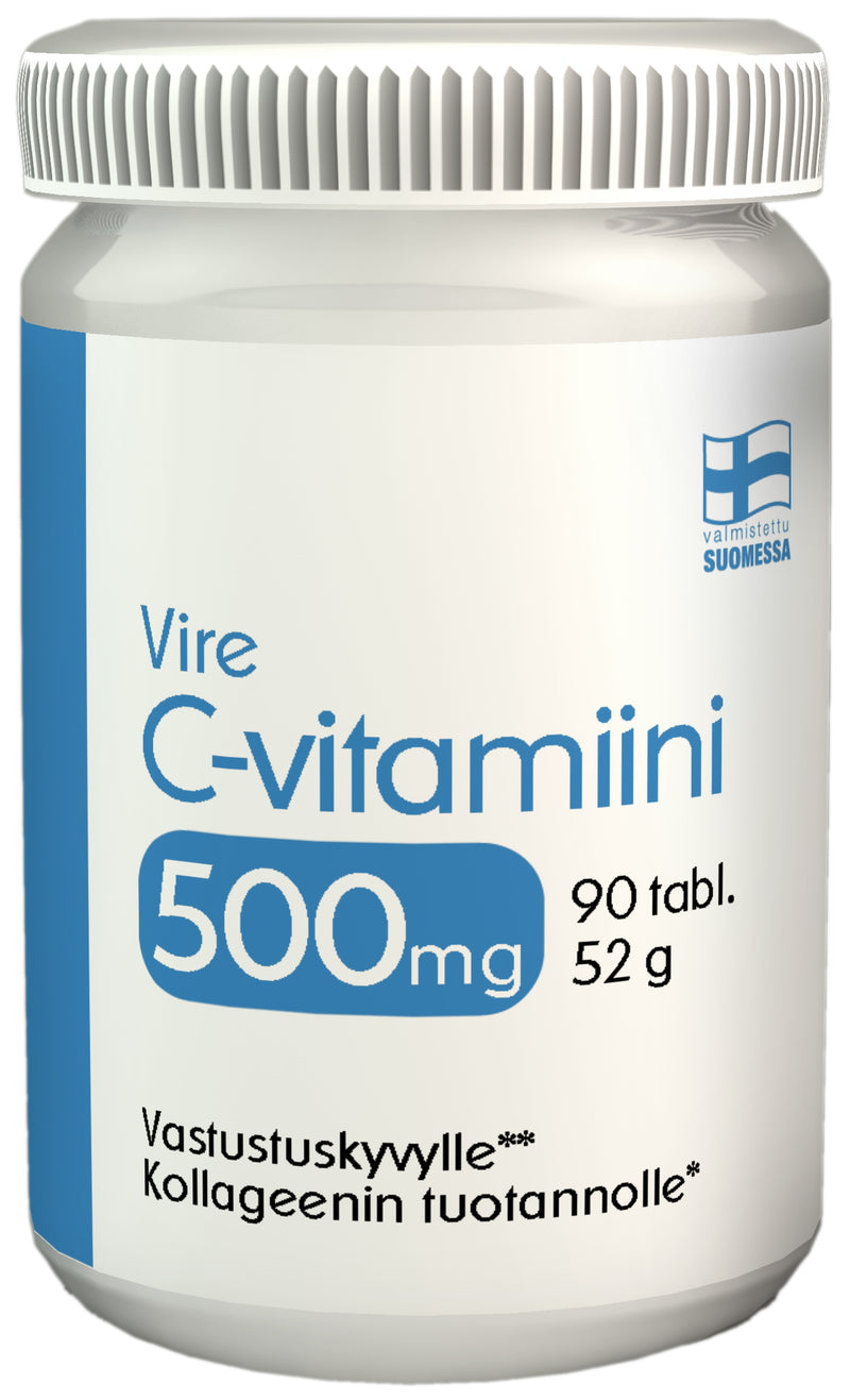 Vire C-vitamiini 500 mg - Kevytkauppa.fi