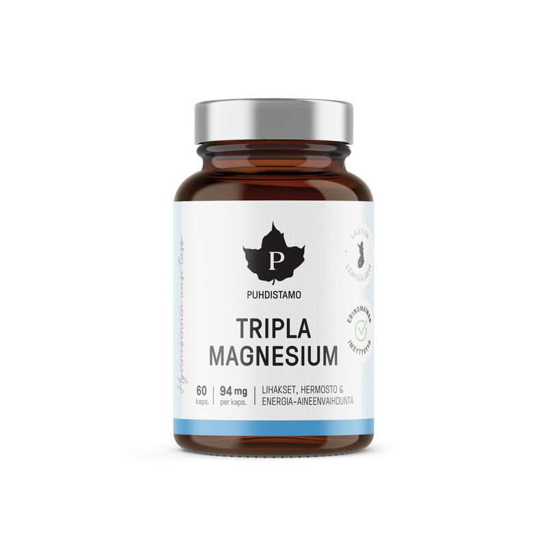 Puhdistamo Tripla Magnesium - Kevytkauppa.fi